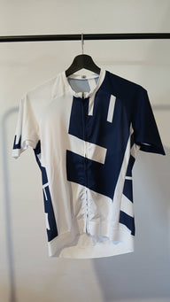 Jersey White/Navy - Solid Serie