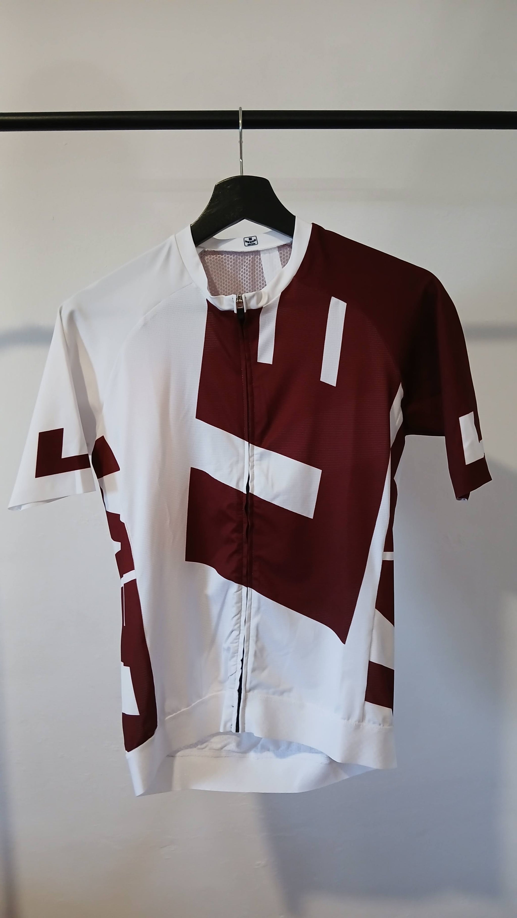 Jersey White/Bordeaux - Solid Serie