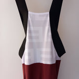 Bib short / Steenrood (Dames)