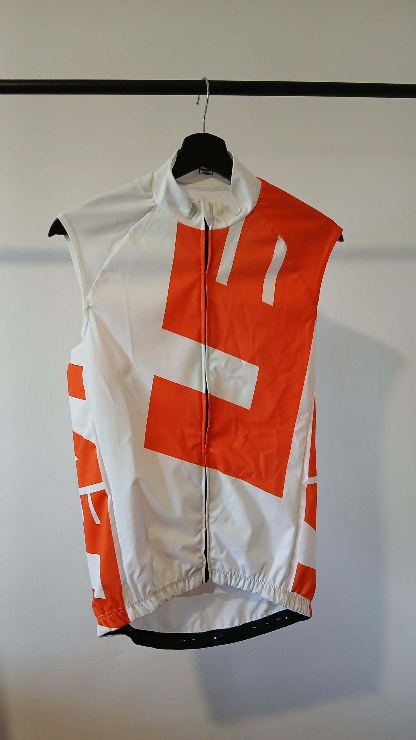 Wind Breaker - White/Orange