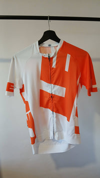 Jersey White/Orange- Solid Serie