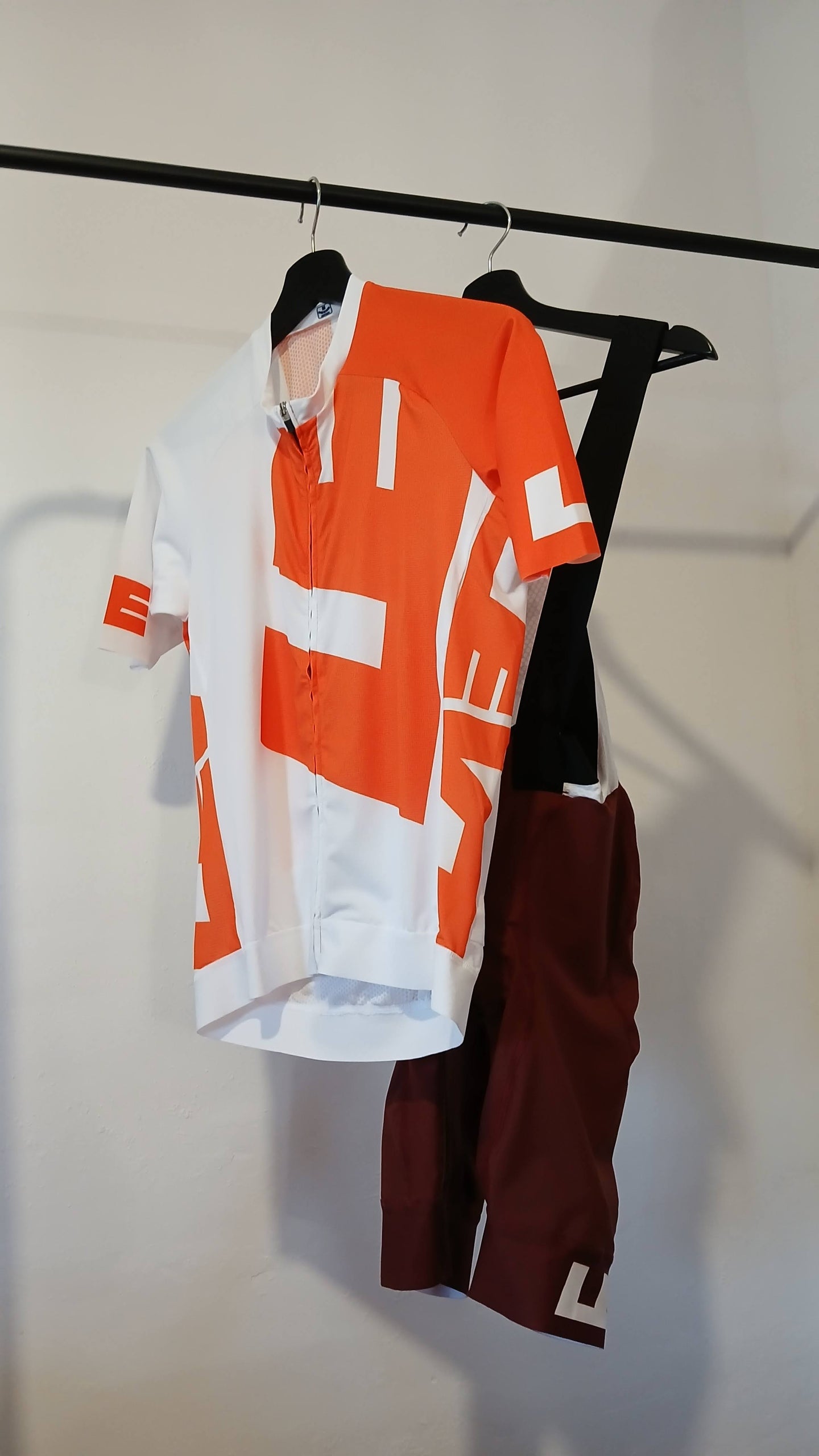 Jersey White/Orange- Solid Serie