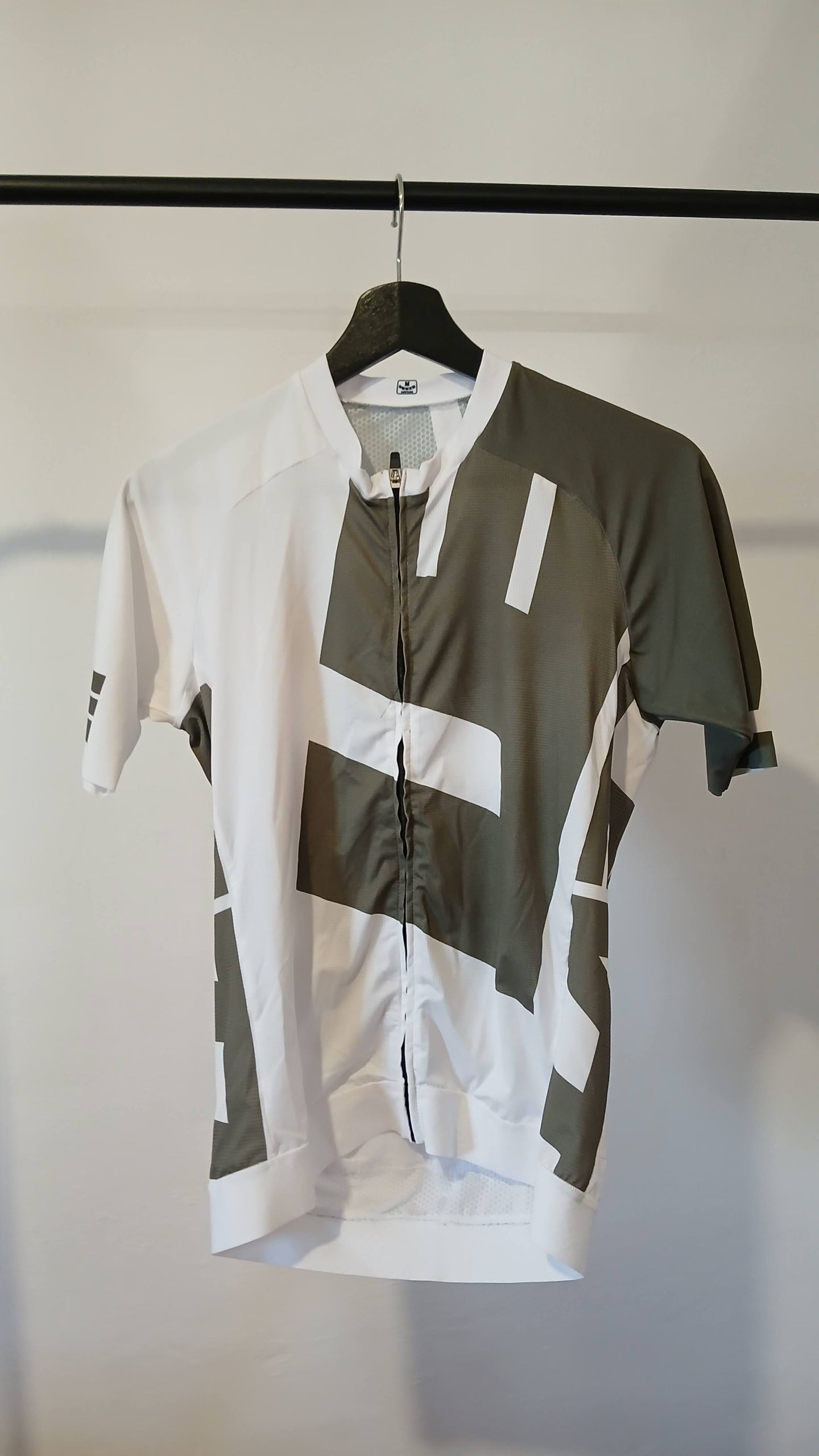 Jersey White/Olive- Solid Serie