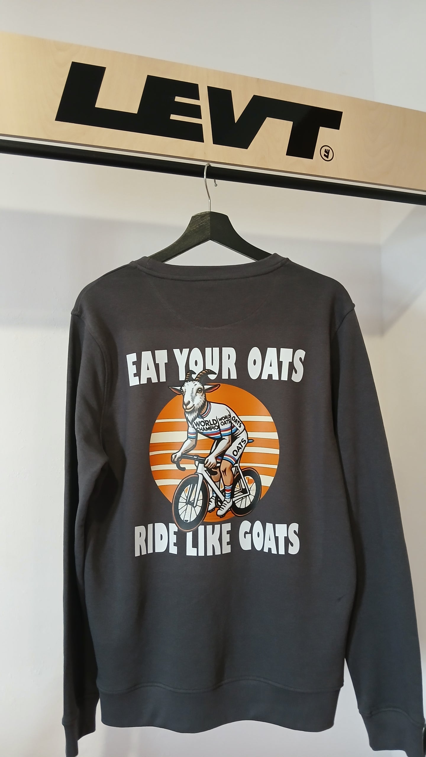 Eat your oats, ride like goats