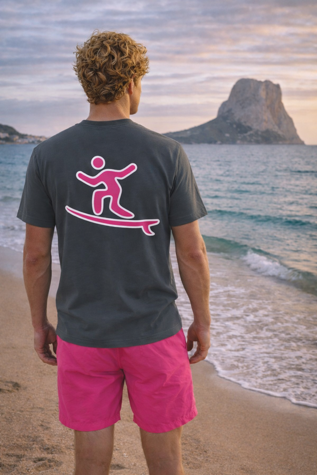 Born in the Sea Tee - Surfer