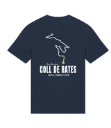 Coll de Rates - T-Shirt - Route map