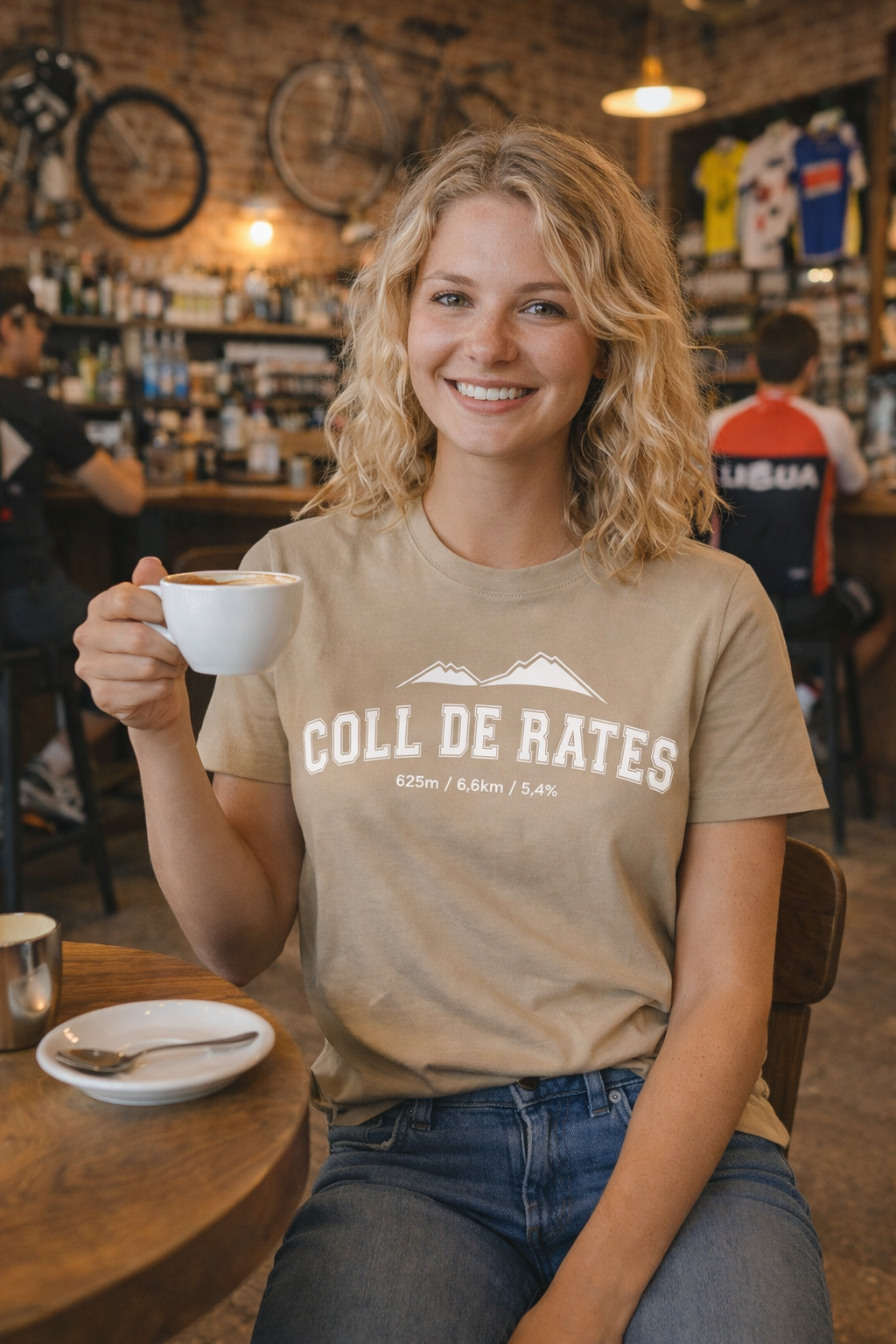 Coll de Rates - T-Shirt - Curved