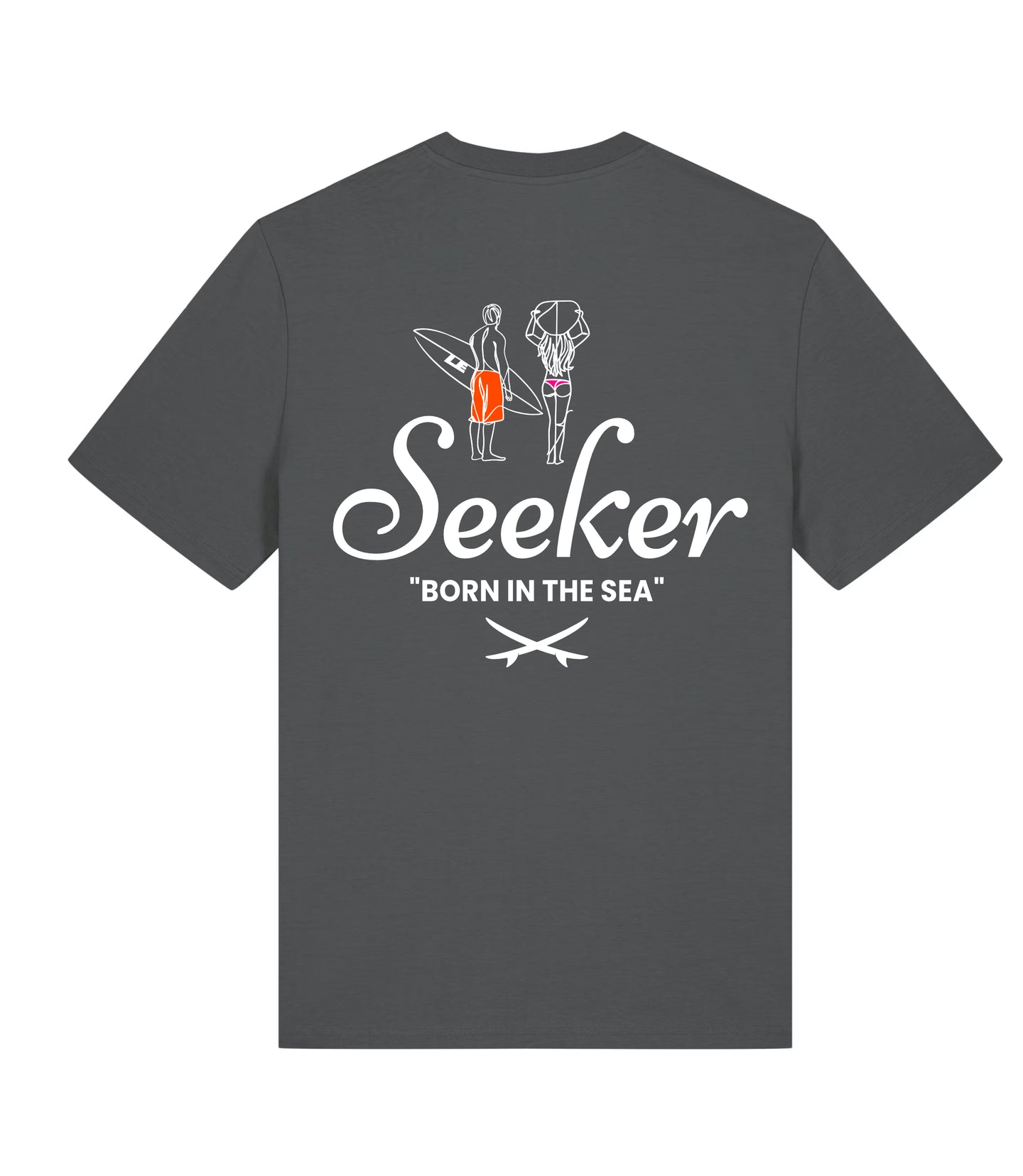 T-shirt Born in the Sea (Seeker)