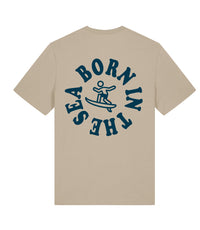 T-shirt Born in the Sea (Circle)