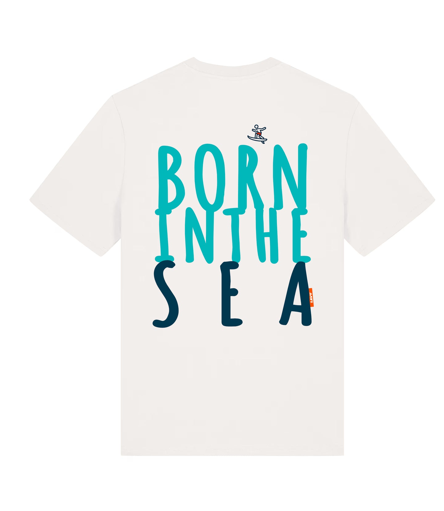 T-shirt Born in the Sea (Original)
