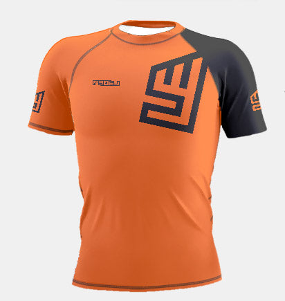 LYCRA Oranje / Zwart